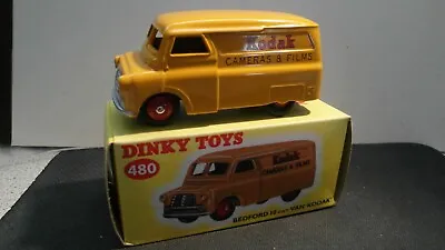 £11.40 • Buy French Dinky Toy Bedford 10cwt Kodak Van Yellow.