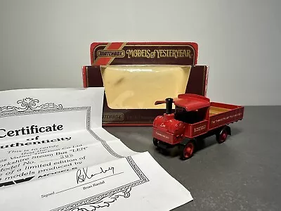 *7 Day Auction* Code 3 Matchbox MOY Y8 Yorkshire Steam *No 308 & Certificate* • £0.99