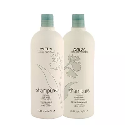 £15.99 • Buy Aveda Shampure Shampoo And Conditioner 1000ml Each + Free Dispensers. RRP £90