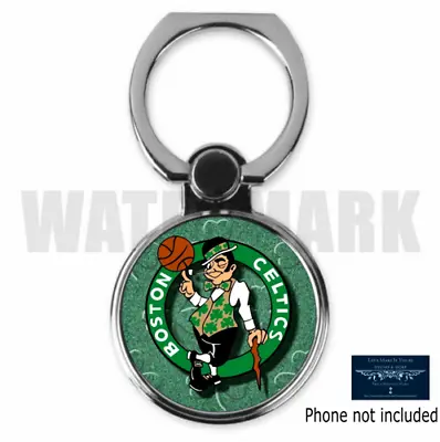 Boston Celtics Custom Round Mobile Phone Ring Holder Stand Free Usa Ship • $16.74