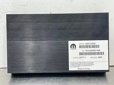 2017 Jeep Grand Cherokee Radio Amplifier Audio AMP Sound 506 Watt OEM 68267306ab • $118.99