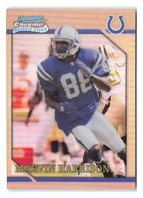 2001 Bowman #BRC5 Marvin Harrison 1996 Rookies Indianapolis Colts • $1.99