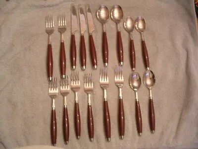 Lot Of 17 Pieces Vintage Fiesta Ware Silverware Eggplant Purple Tableware • $20