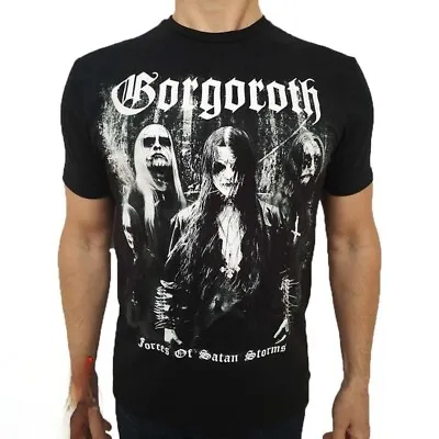 Gorgoroth - Forces Of Satan Storms T-Shirt Black Dark Throne Marduk • $20.99