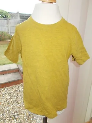 TU Boys Mustard T-shirt Or Top - 3 Years • £0.99