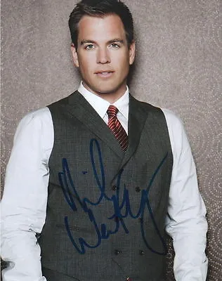 MICHAEL WEATHERLY.. Dashing And Debonair (NCIS) SIGNED • $65