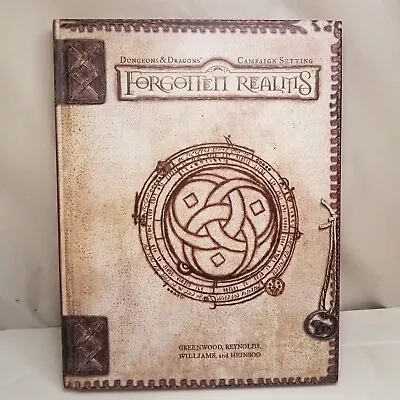 D&D Dungeons And Dragons FORGOTTEN REALMS CAMPAIGN SETTING 4th Edition Hardcover • $50