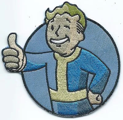 X2 PIP BOY VAULT TEC FALLOUT GAME IRON ON TRANSFER EMBROIDERED PATCH RARE SALE! • $9