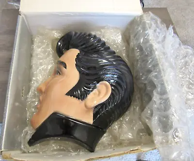 Vtg Elvis Presley Hollywood Mask Ceramic By Clay Art • $45