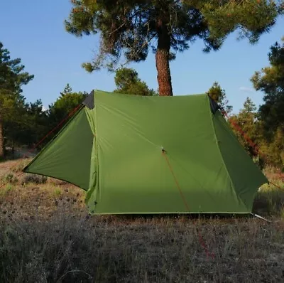 FLAME'S CREED LanShan 2 Person Outdoor Ultralight Camping Tent 3 Season Professi • £105