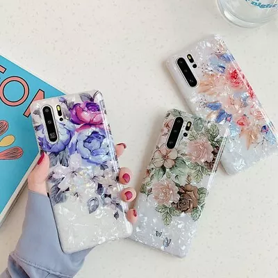 Phone Case For Samsung S21 S22 Plus Ultra IPhone 8 + 13 14 Pro Max Floral Cover • $11.92