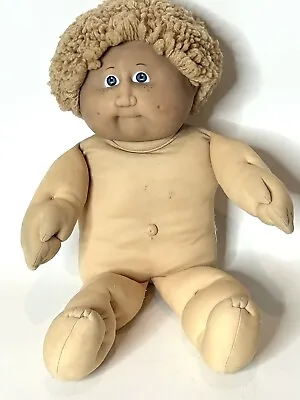 Vintage 1984 Cabbage Patch Doll Boy Dirty Blonde Hair Blue Eyes Freckles Dimples • $20.70