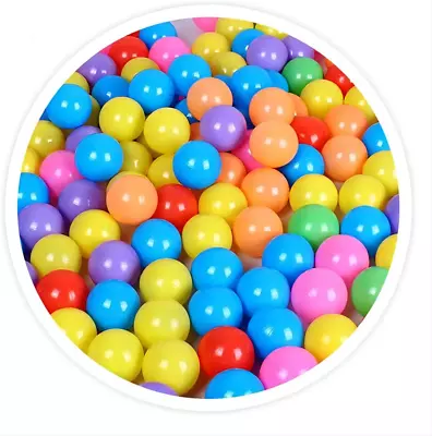 50PCS Eco-Friendly Colorful Ball Soft Plastic Ocean Ball Funny Baby  • $22.03