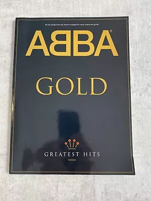 ABBA Songbook “Gold” VGC 19 Greatest Hits By Wise Publications • £5