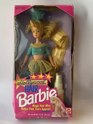 Barbie SKIPPER Hollywood Hair Doll #2309 Vintage 1992 Mattel In Box • $49.99