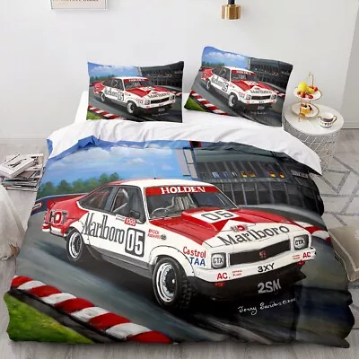 Holden A9X Torana Queen Bed Quilt Cover Set - Peter Brock By Jenny Sanders • $104.95