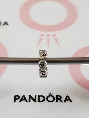 Genuine Pandora Silver ⚘ Roses⚘ Spacer Charm 925 ALE • £8