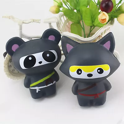$17.25 • Buy PU- Bread Cake Squishy-  Slow Rebound- Cartoon Panda- Fox- Model Decompre