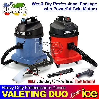 £1399.99 • Buy Numatic Ctd570-2 & Nvdq570-2 Car Wash Valeting Wet & Dry Vacuum Cleaner Package