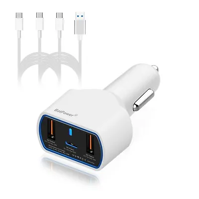 BatPower UL 120W 87W 61W Apple MacBook Pro Air USB C Car Charger Power Adapter • $59.99