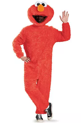 Full Plush Elmo Prestige Adult Costume • $88.25