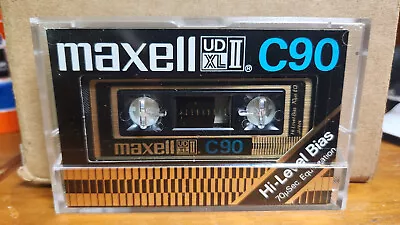 Maxell UD XLII C90 Hi-Level Bias Cassette Tape - NEW (other) - Made In Japan • $13.50