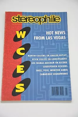 $7.99 • Buy Stereophile Magazine Volume 13 No 3 March 1990