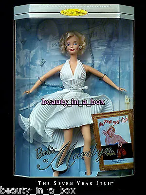 MARILYN MONROE The Seven Year Itch 7 White Dress Barbie Doll Hollywood Legends   • $107.69