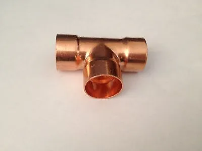 3/4  Copper Tee C*C*C Plumbing Fittings Pack-5 • $10.99