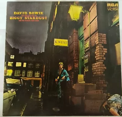 DAVID BOWIE Ziggy Stardust & The Spiders From Mars 1972 Vinyl RCA Records CG E07 • £9.50