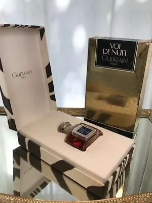 Vol De Nuit Guerlain Pure Parfum 15 Ml. Rare Vintage 1990. Sealed Bottle. • $400