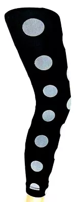 £4.99 • Buy Ladies Footless Tights-  Large Spots Pattern -Small-Medium