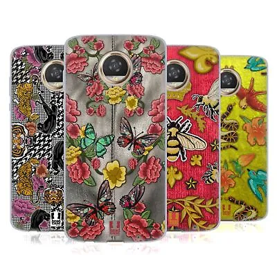 Head Case Designs Printed Patches And Fabrics Soft Gel Case For Motorola Phones • $14.95