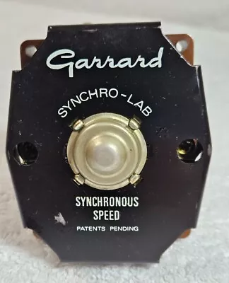 Garrard Synchro-Lab 75 Original Turntable Motor Parts Or Repair READ DESCRIPTION • $29.99