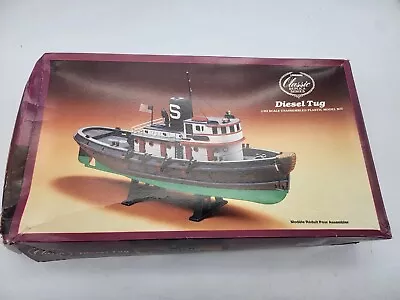 NEW OTHER Lindberg Diesel Tug Boat Model Kit #7221 NOS Unopened • $44.88