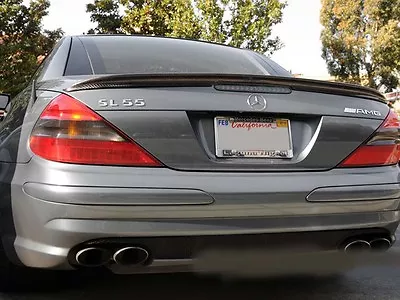 One Carbon Mercedes R230 Trunk Deck Lip Spoiler A SL 55 Convertible 2003-2011 • $229