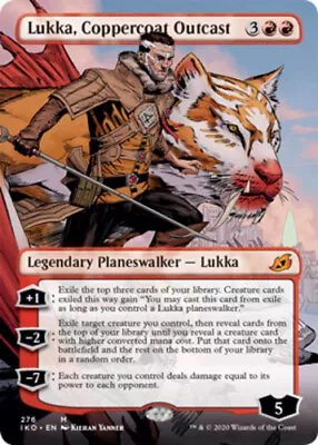 Lukka Coppercoat Outcast - Borderless Ikoria: Lair Of Behemoths MTG Magic - Kid • $1.18