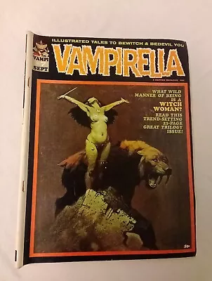 Warren 1970 Vampirella #7 Frank Frazetta Cover • $55