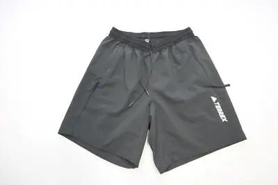 Adidas Terrex Gym Shorts Performance Athletic Black W/Pockets Mens Small • $23.61