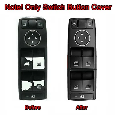 For Mercedes-Benz W204 C-Class Car Parts 4xPower Window Switch Button Cap Cover • $8.88