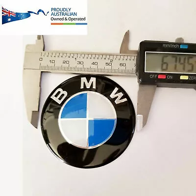 $18.45 • Buy 68mm BMW Tailgate Boot Badge Emblem Sticker Roundel E30 E36 E46 E90 E92 E93 E70 