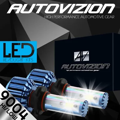 AUTOVIZION LED HID Headlight Kit 9004 HB1 White 1986-1987 Mercedes-Benz 300SDL • $27.99