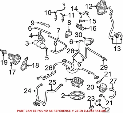$14.51 • Buy Genuine OEM Evaporative Emissions System Line Adapter For VW/Audi 056129971
