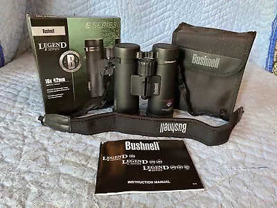 Bushnell 10x42mm Binoculars Legend E Series Model 197104 • $95