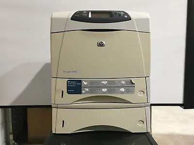 HP Laserjet 4350tn Monochrome Printer W/ 129520 Pages Printed And 83% Toner • $69.99