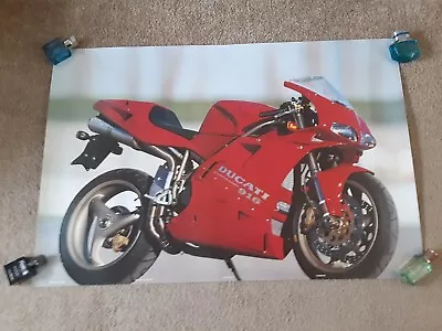 1995 AA 502 Ducati 916 Motorcycle Poster Anabas 35 By 23.5 PRE OWNED  • $16