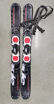 Salomon Buzz Mini Trick Skis - Snowblades Ski Skates Adj. Bindings 90 Cm  • $99