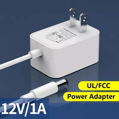 AC To DC 12V 1A 2A 3A Power Supply Adapter For LED Strip 5.5x2.1mm UL/FCC CCTV • $10.99