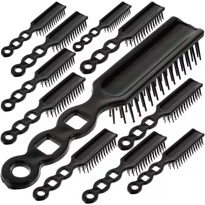  12 Pcs Scalp Massagers Hair Straightening Comb Curl Styling • £11.99