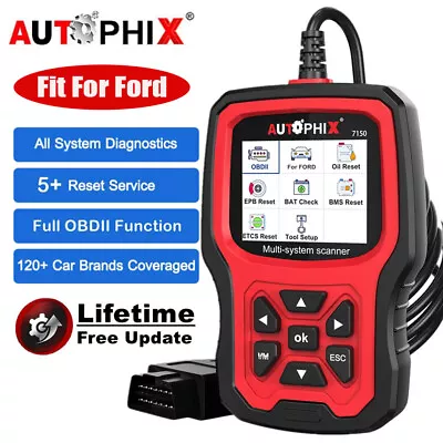 AUTOPHIX 7150 Elite All System Diagnostic Tool For Ford OBD2 Scanner Code Reader • $89